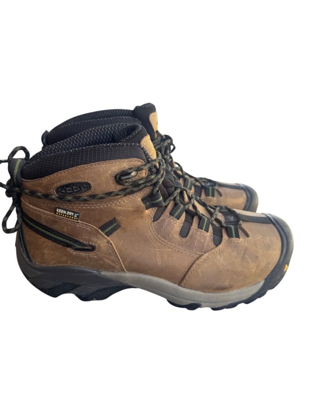 Keen Men's Size 9.5 EE Detroit XT Waterproof Hiking Work Boot (Steel Toe)